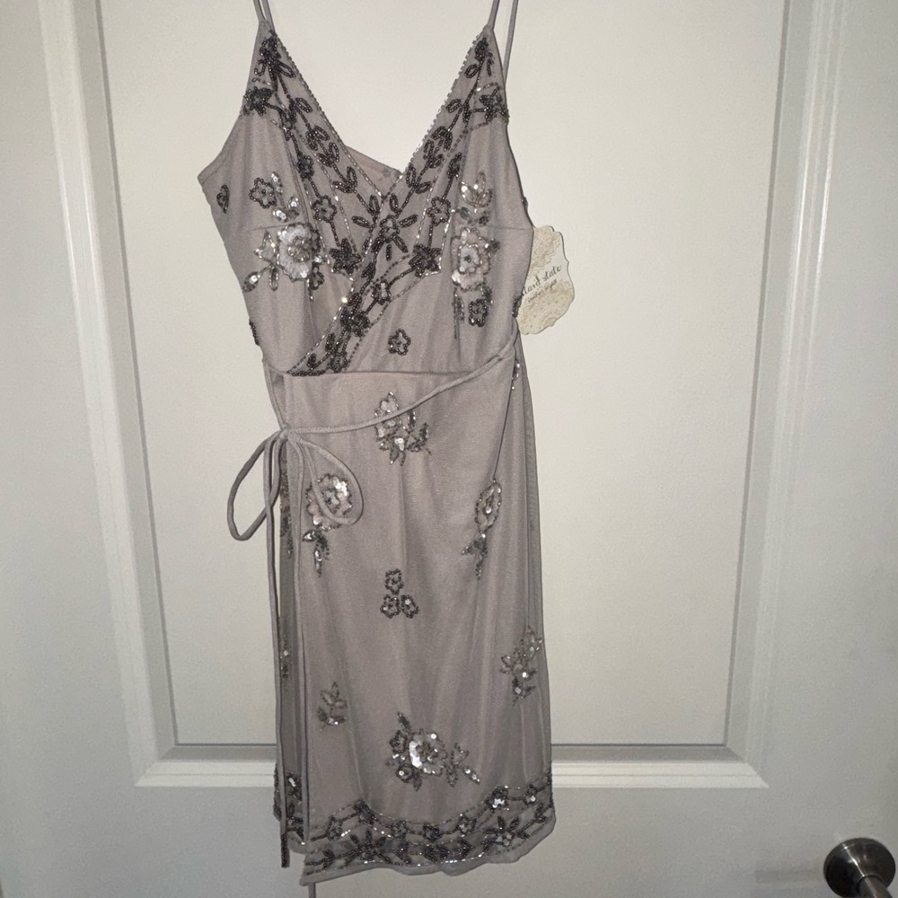 Alterd State XS hand embroidered mini dress. New with tags